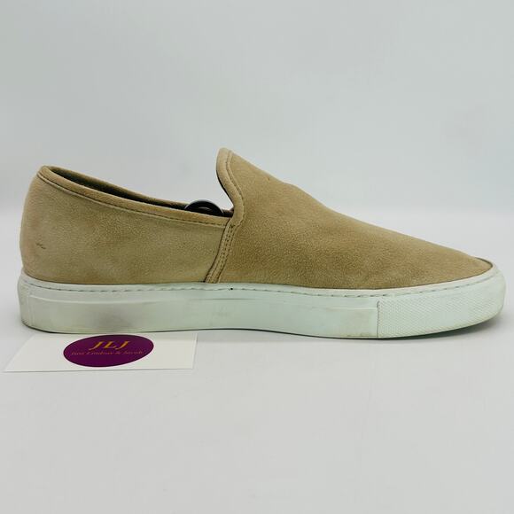 Jenni Kayne Women's Beige Suede Lounger Casual Slip On Sneakers Size 41/ 11 US - Picture 7 of 12